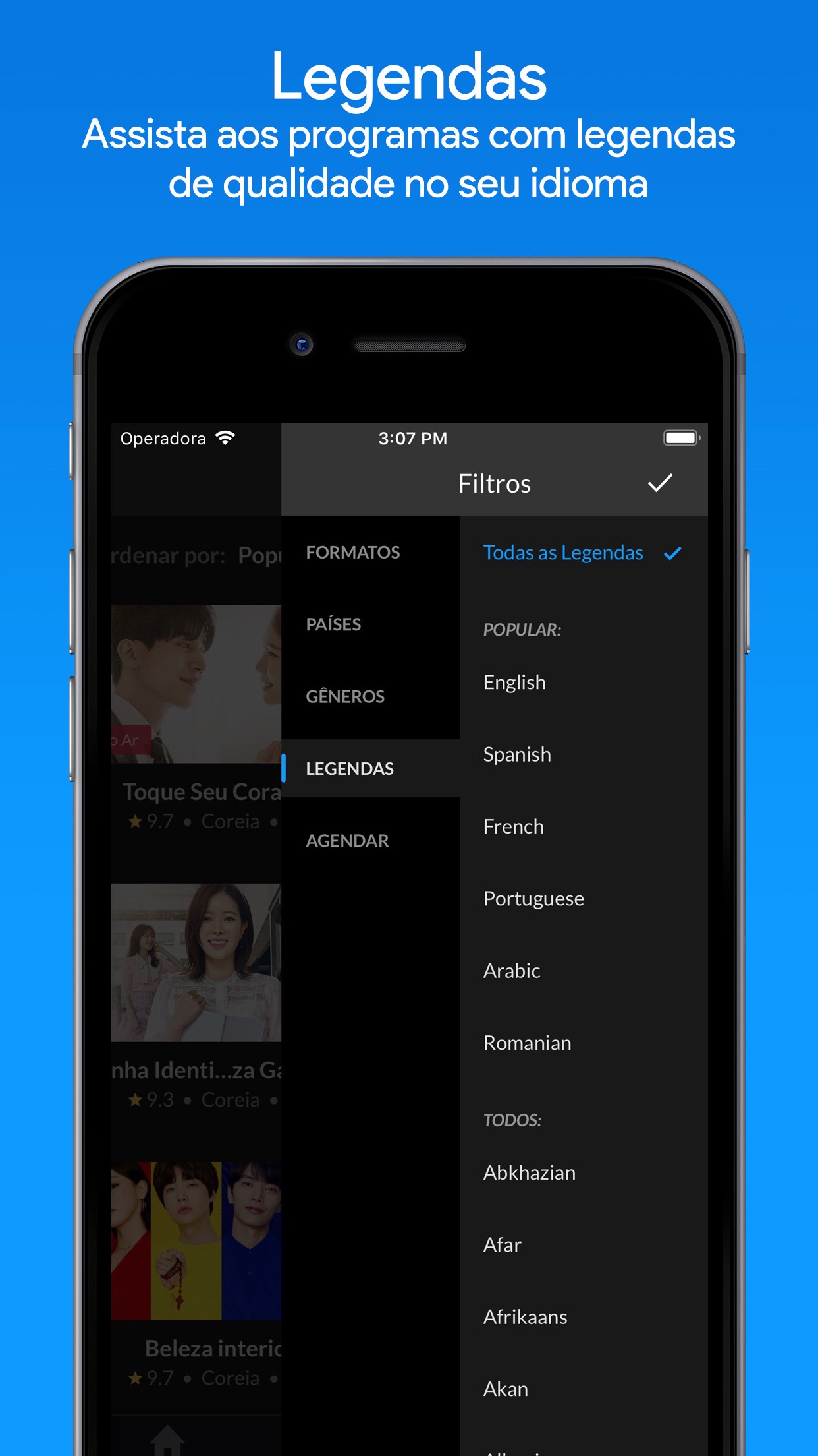Screenshot do app Viki: Filmes e TV Asiáticos
