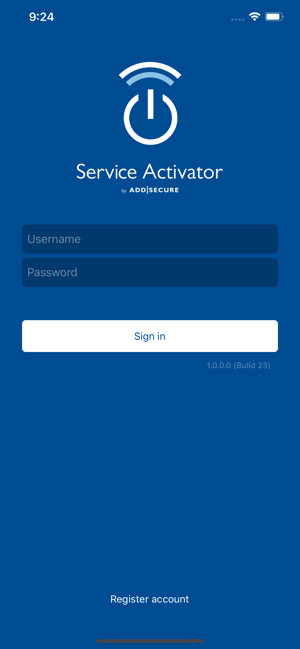 AddSecure Service Activator