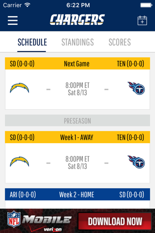 Los Angeles Chargers screenshot 2