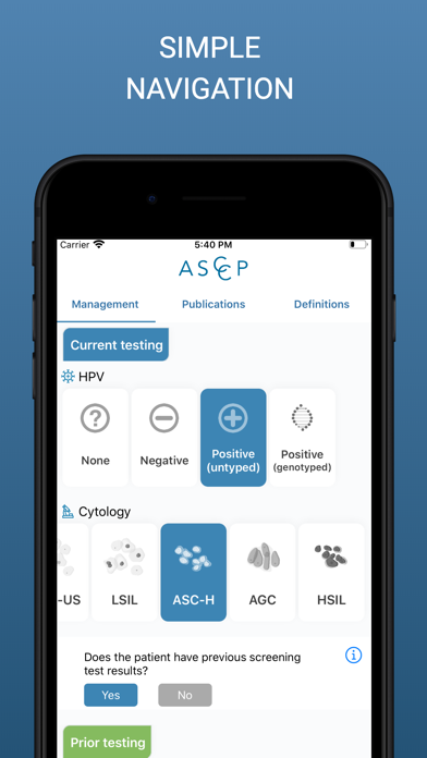 ASCCP Management Guidelines iphone images
