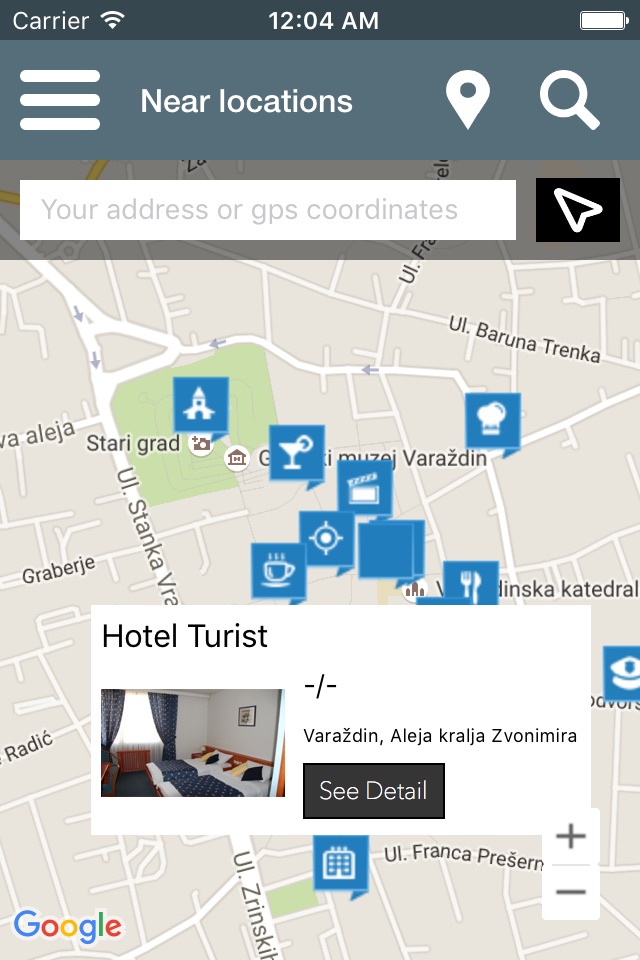 City Guide App Varaždin screenshot 3