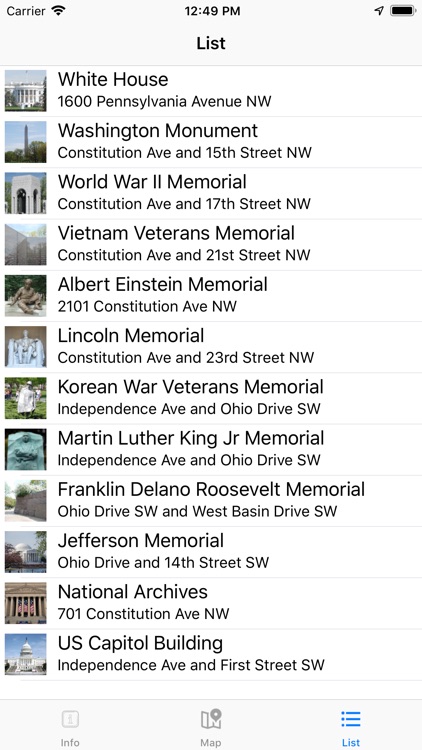 DC Monuments
