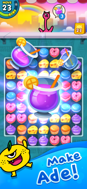 Match 3 Puzzle: SweetMonster(圖2)-速報App