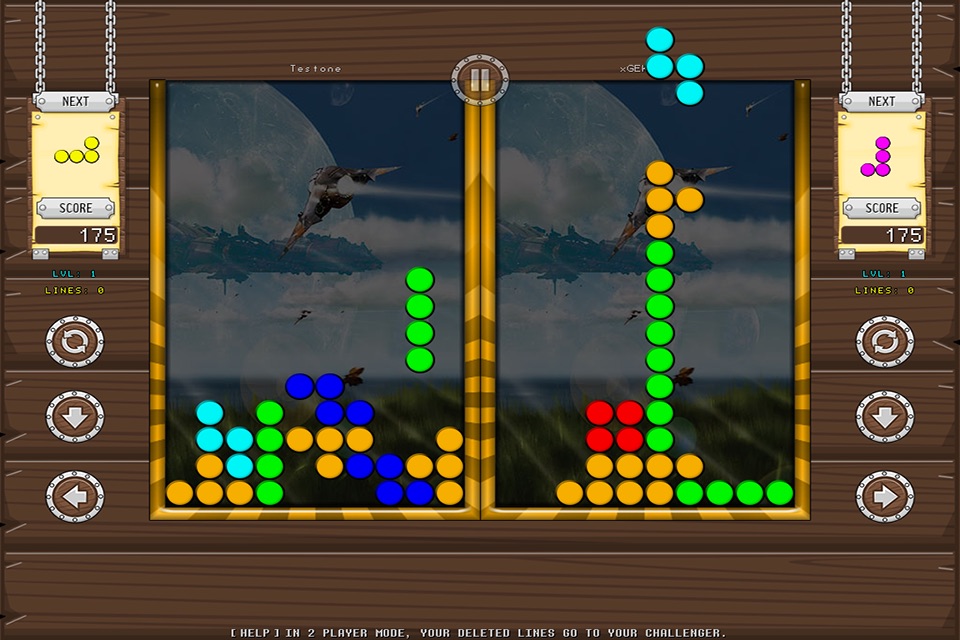 DuoTris Online screenshot 2