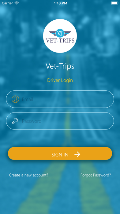 Vet-Trips Driver screenshot 3
