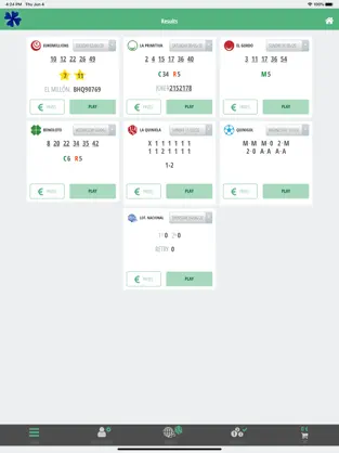 Screenshot 3 Lotería la Favorita iphone