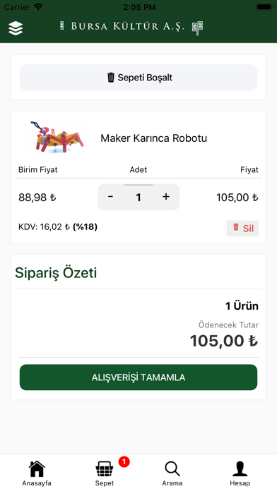 Bursa Kültür Market screenshot 4