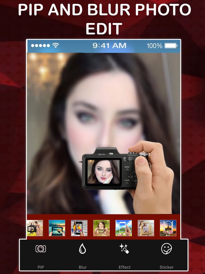 Mosaic Editor Photo Collage