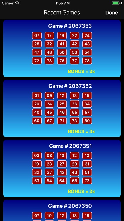 Keno Pro: Scan Lottery Tickets screenshot-7