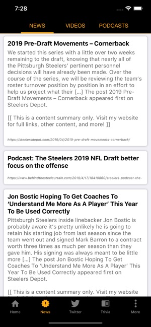 Steelers UltimateFan(圖3)-速報App