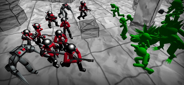 Battle Sim: Stickman Zombie