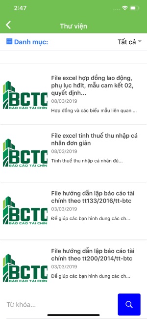 Báo Cáo Tài Chính - BCTC(圖4)-速報App