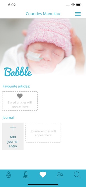 BABBLE NZ Neonatal Family App(圖1)-速報App