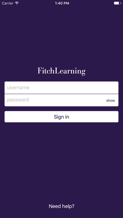 How to cancel & delete Fitch Learning Mobile from iphone & ipad 1