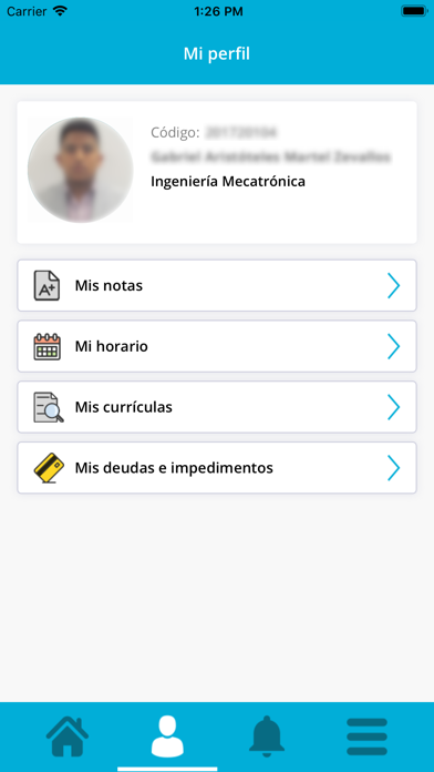 UTEC+ Alumnos screenshot 4