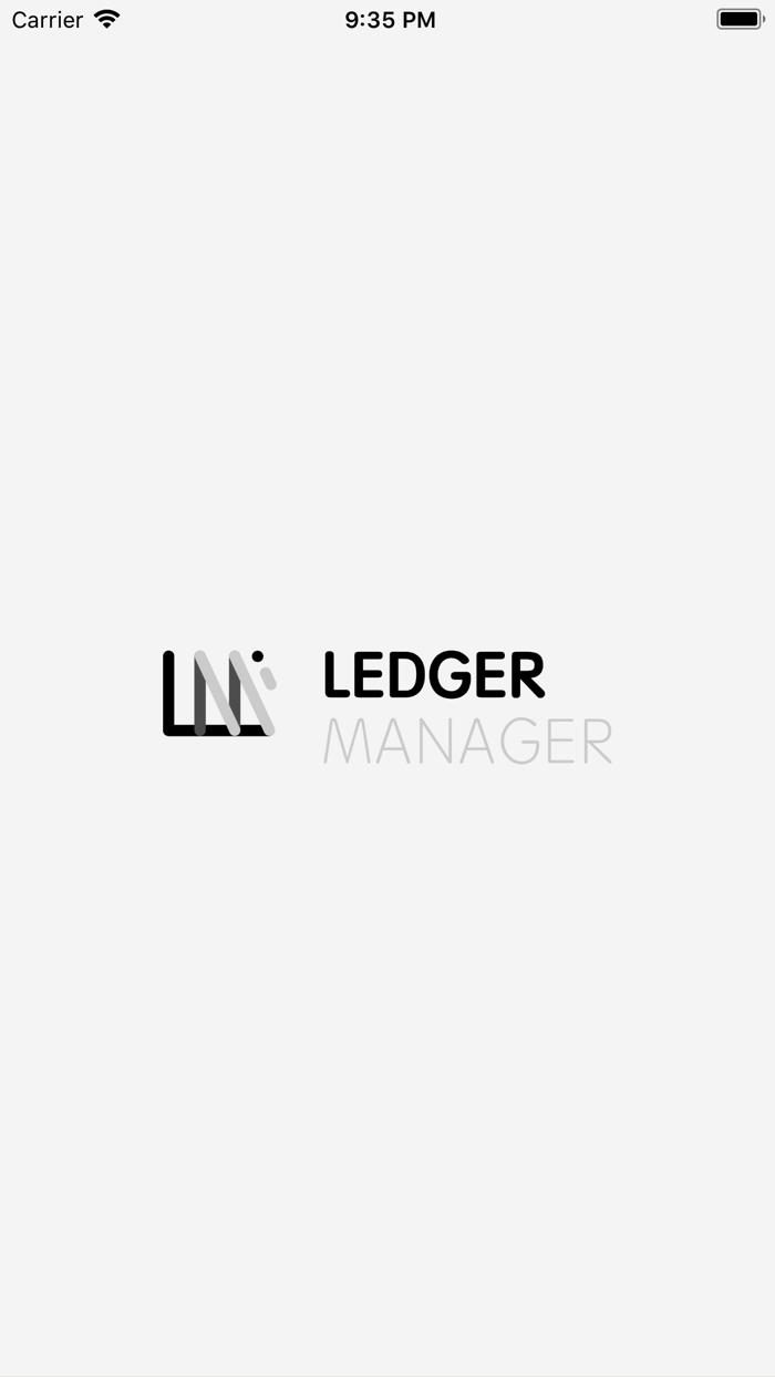 Ledger Manager