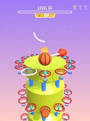 Basket Bang 3D, game for IOS