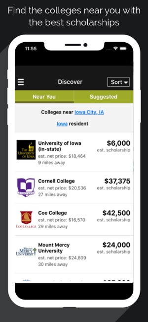 College Scholarship Calculator