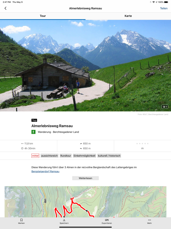 Berchtesgadener Land Touren screenshot 9