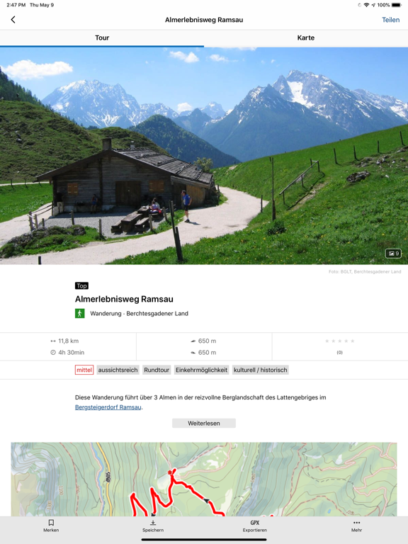 Berchtesgadener Land Touren screenshot 4