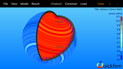 How to cancel & delete Quickfem - 2D Finite Elements from iphone & ipad 1