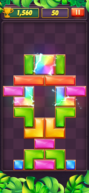 Brick Jewel - Drop Puzzle(圖2)-速報App