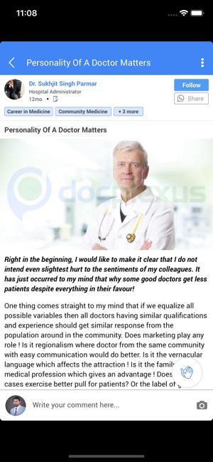 Docplexus Doctor's Network(圖2)-速報App