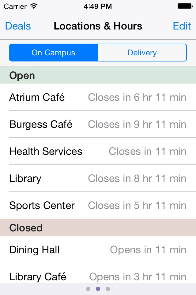 ManIDger — campus food finder screenshot 4