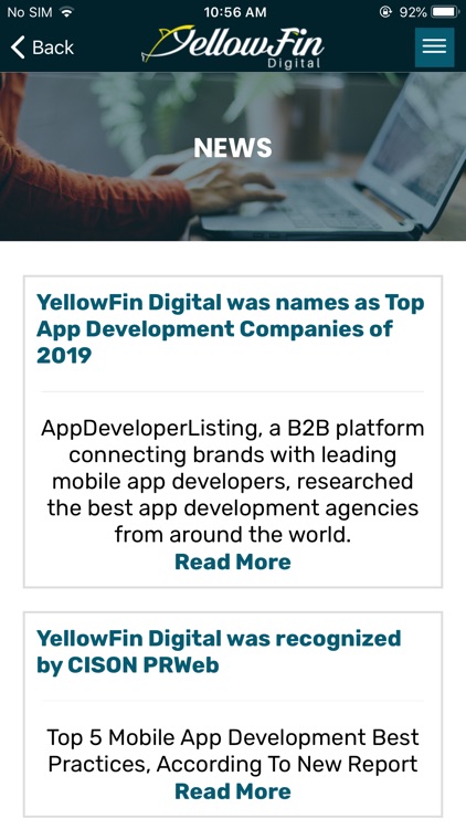 Yellowfin Digital screenshot-8