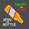 Spin the bottle is the ideal party game for groups of friends - easy to play and fun