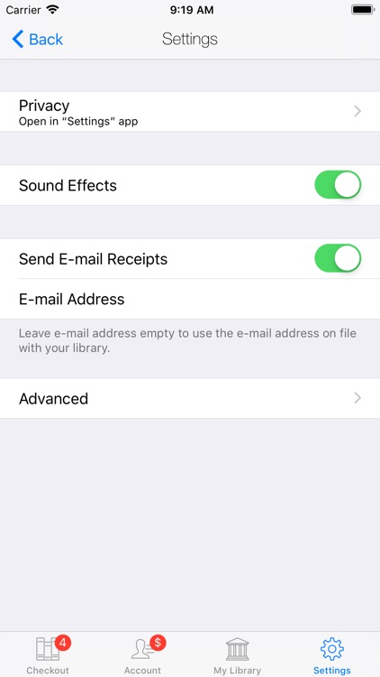 Self-checkout Cornell screenshot-3