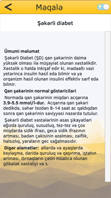 Şəkərli diabet screenshot-8