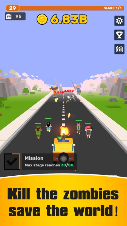 Idle Convoy VS Zombies Inc
