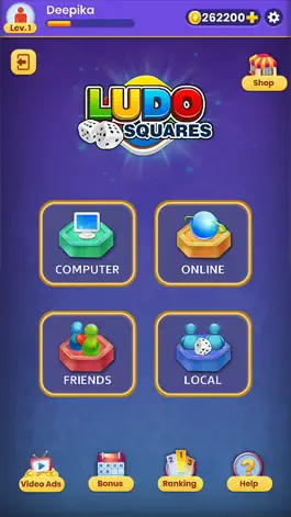 Game screenshot Ludo Squares apk