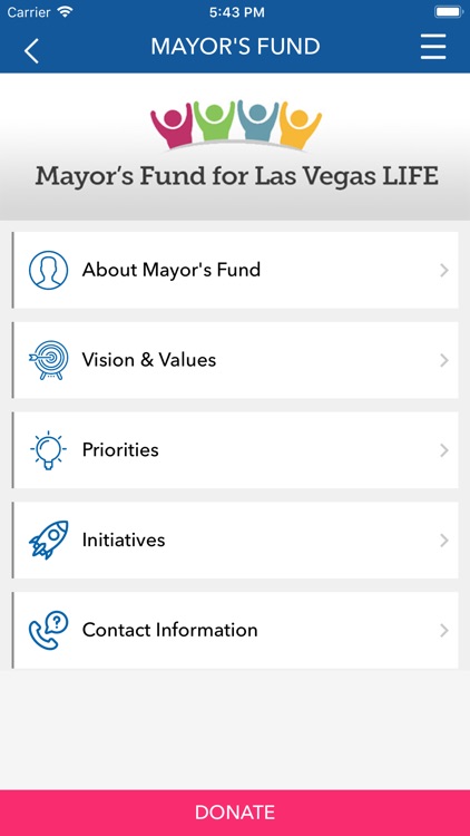 Mayor's Fund LV