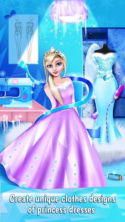 Ice Princess Dress Designer