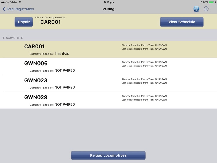 Geo Tracker for Rail