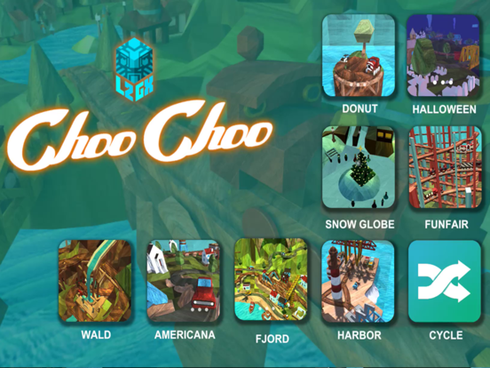 ChooChoo  деревянные поезда для iPad