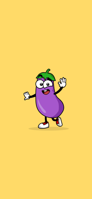 ‎Eggplant Stickers Screenshot