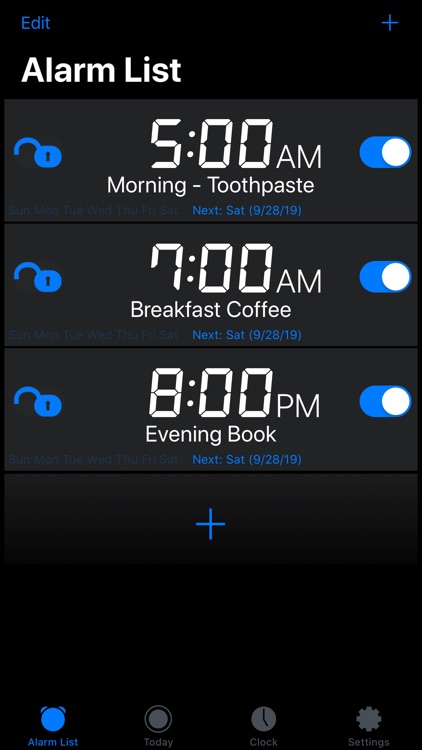 Barcode Alarm Clock Pro