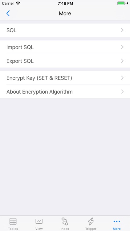 SQLite - Editor & Browser screenshot-5