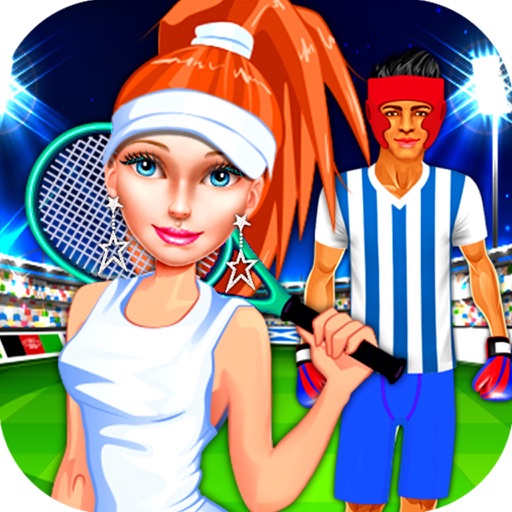 Sport Dress up Makeover Icon