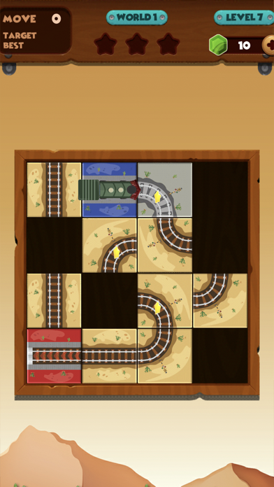 Unblock Train: Slide Puzzle screenshot 2