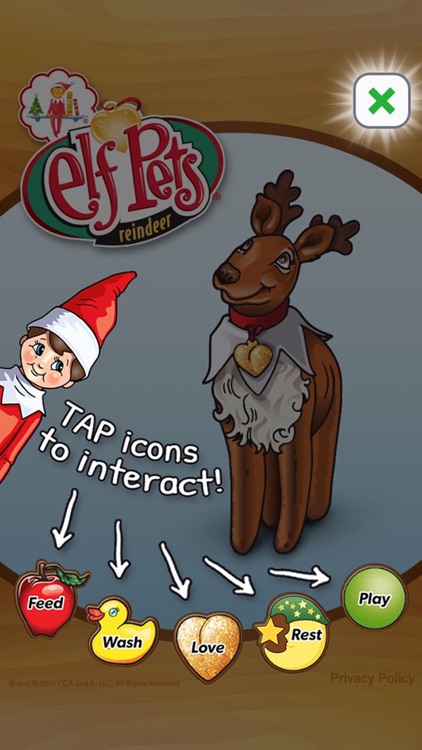 Elf Pets® Virtual Reindeer screenshot-0