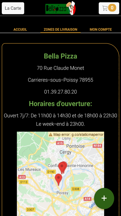 Bella Pizza Carrieres screenshot 4