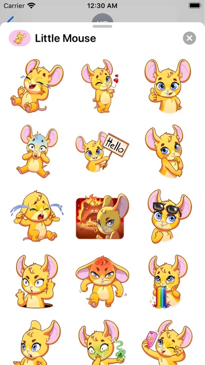 Little Mouse Stickers