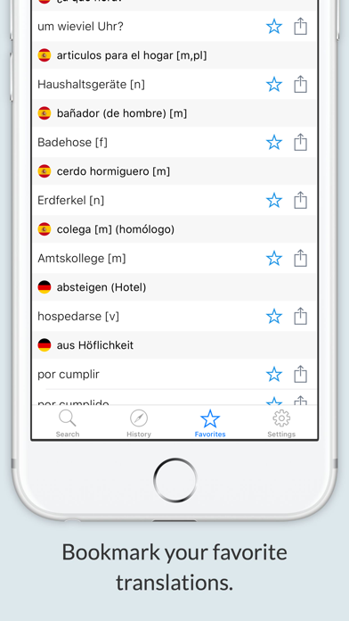 Spanish-German Dictionary + screenshot 2