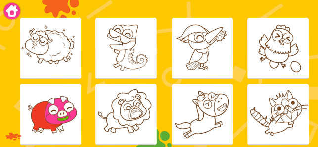 Coloring Book Page - Baby Game(圖6)-速報App