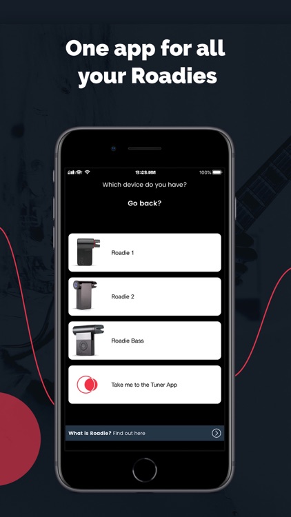 Roadie Tuner: Guitar Tuner screenshot-0