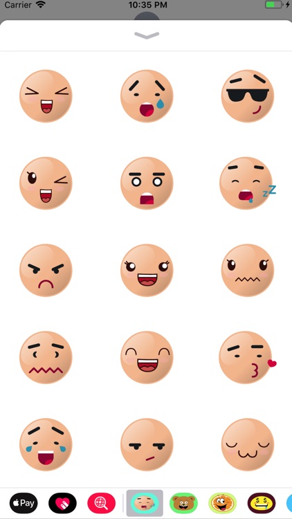 man pro face emoji sticker